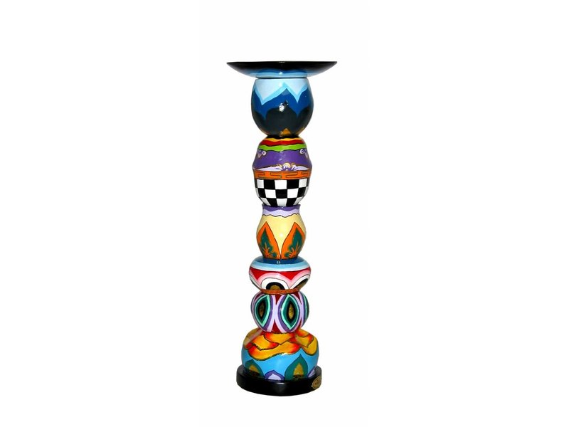 Toms Drag Colorful candlestick with stacked round shapes