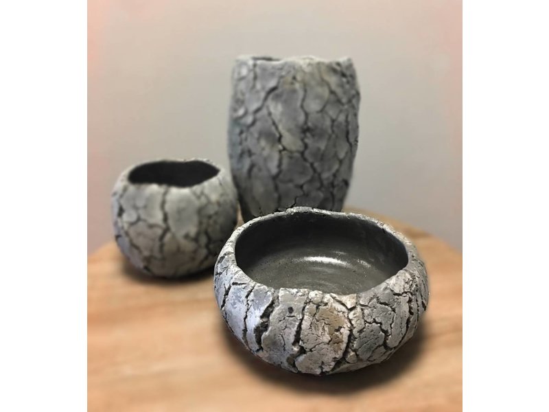 Rasteli Round stone bowl