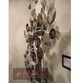 C. Jeré - Artisan House Wall art sculpture Raindrops Silver