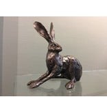 Frith Hare sculpture - crouching hare