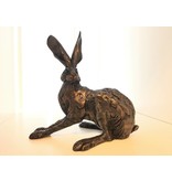 Frith Hare sculpture - crouching hare