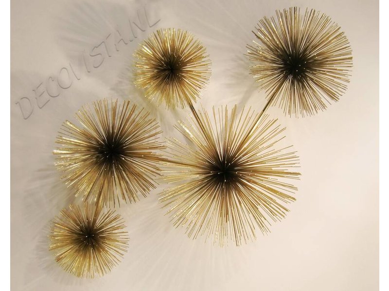 C. Jeré - Artisan House Starburst Urchin - metalen wanddecoratie