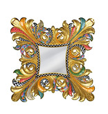 Toms Drag Vierkant gevormde spiegel Majestic XXL