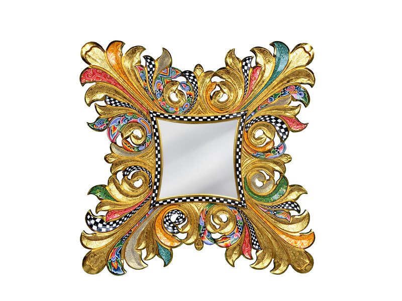 Toms Drag Vierkant gevormde spiegel Majestic XXL