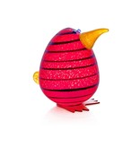 Borowski Kiwi Egg Paperweight, red