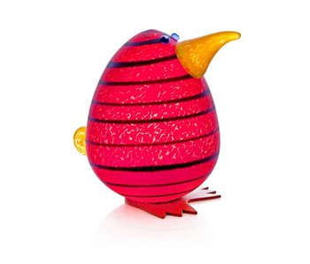 Borowski Kiwi Egg Briefbeschwerer, rot