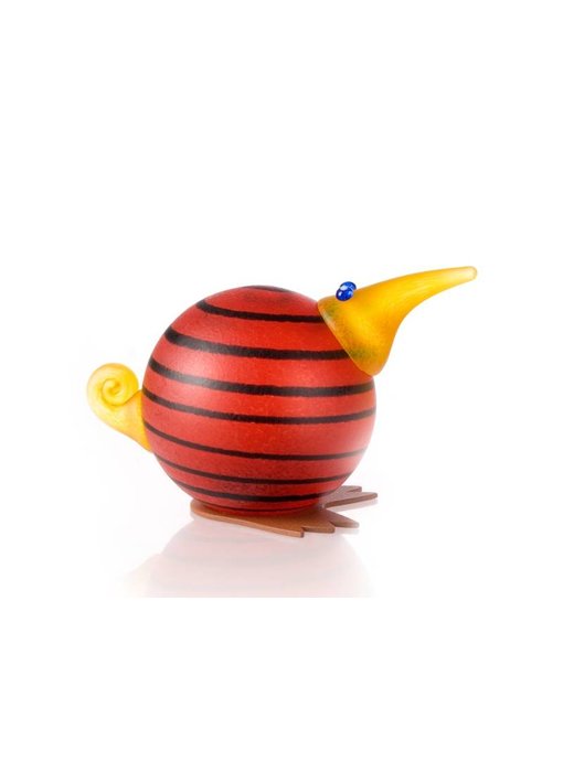 Borowski Kiwi paperweight, red