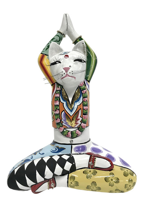 Toms Drag Yoga cat figurine Swami  - L