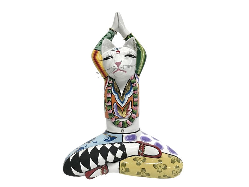 Toms Drag Yoga cat figurine Swami - L