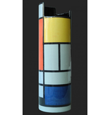 Silhouette d'Art - John Beswick Piet  Mondriaan, jarrón del museo colección Silhouette d'Art