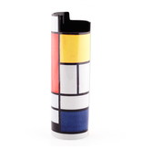 Silhouette d'Art - John Beswick Piet  Mondriaan, jarrón del museo colección Silhouette d'Art