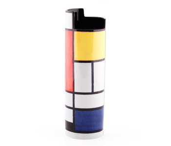 Silhouette d'Art - John Beswick Jarrón Piet Mondriaan