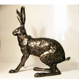 Frith Rennender Hase Skulptur,  aufgeschreckt - Paul Jenkins, Premier Finish