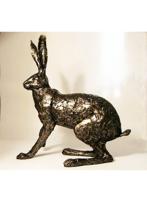 Frith Hare running, startled - Premier Finish