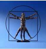 Mouseion Beeld van The Vitruvian man - Mens van Vitruvius