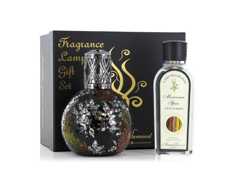 Ashleigh & Burwood Gift set with large fragrance lamp and flacon of oil