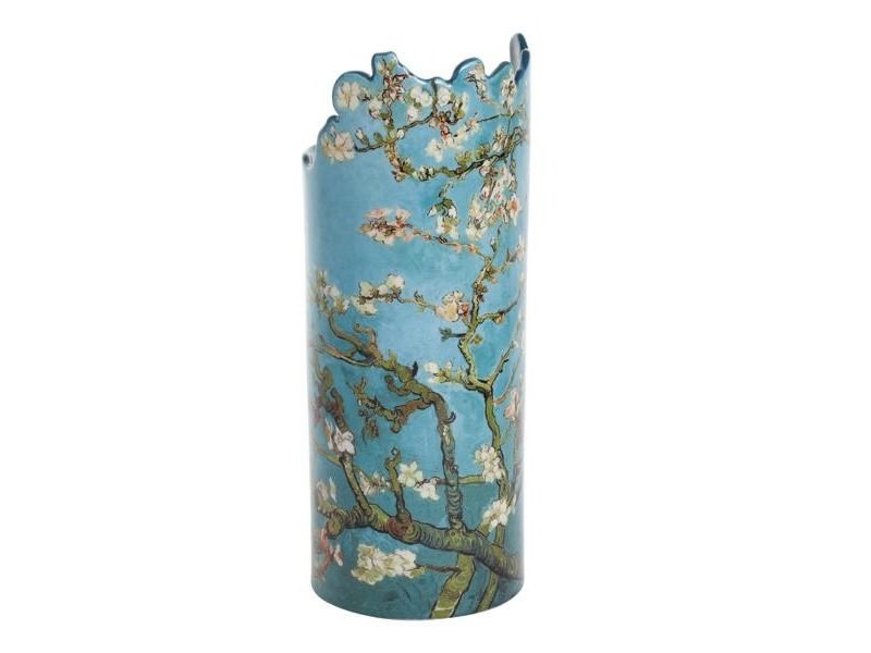 Silhouette d'Art - John Beswick Almond Tree in Blossom  -Vincent Van Gogh  Art vase