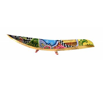 Toms Drag Bowl, elongated -  Gold outer shell