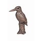 Martín pescador, bronce