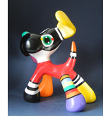 Jacky Art Stanley, brightly coloured animal figurine