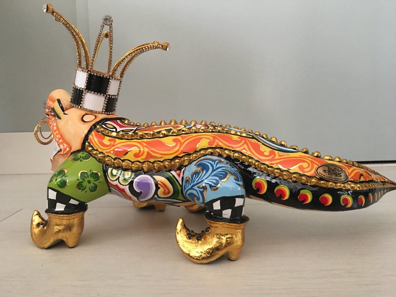 Toms Drag Alligator krokodil of kaaiman Francesca - S