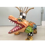 Toms Drag Alligator krokodil of kaaiman Francesca - S