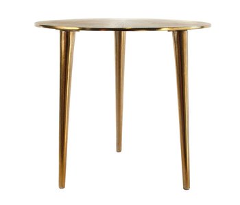 Colmore by Diga Side table gold, aluminum