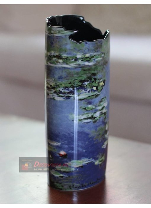 Silhouette d'Art - John Beswick Kunstvaas  "Water Lillies" - Monet