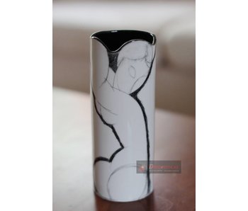 Silhouette d'Art - John Beswick Museum vase - Modigliani