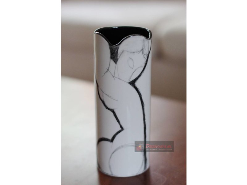 Silhouette d'Art - John Beswick Bloemenvaas - vaas - Modigliani