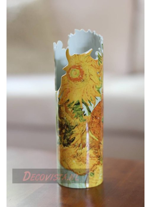 Silhouette d'Art - John Beswick Vase - Van Gogh - Sonnenblumen