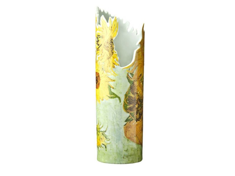 Silhouette d'Art - John Beswick Blumenvase - Van Gogh - Sonnenblumen