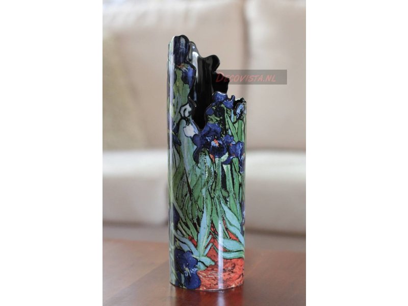Silhouette d'Art - John Beswick Museum vase - Vincent Van Gogh - Irises