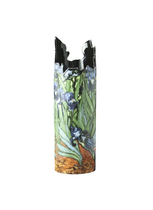 Silhouette d'Art - John Beswick Vase  Irises - Van Gogh