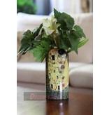 Silhouette d'Art - John Beswick Bloemenvaas - vaas - Klimt - De Kus