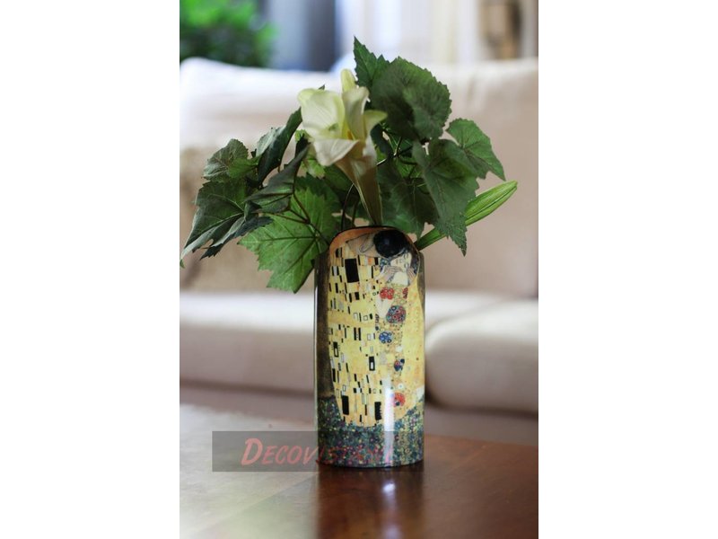 Silhouette d'Art - John Beswick Bloemenvaas - vaas - Klimt - De Kus
