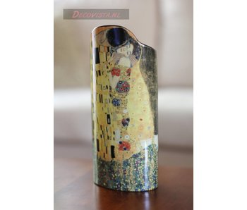 Silhouette d'Art - John Beswick Kunstvaas - Klimt De Kus