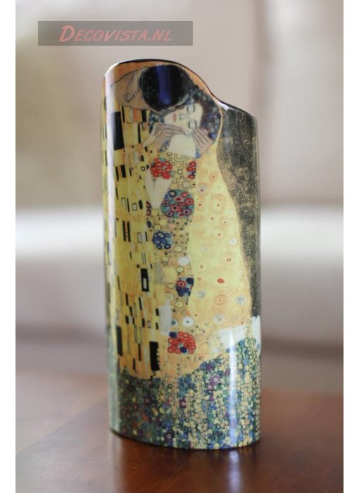 Silhouette d'Art - John Beswick Art vase - Gustav Klimt - The Kiss
