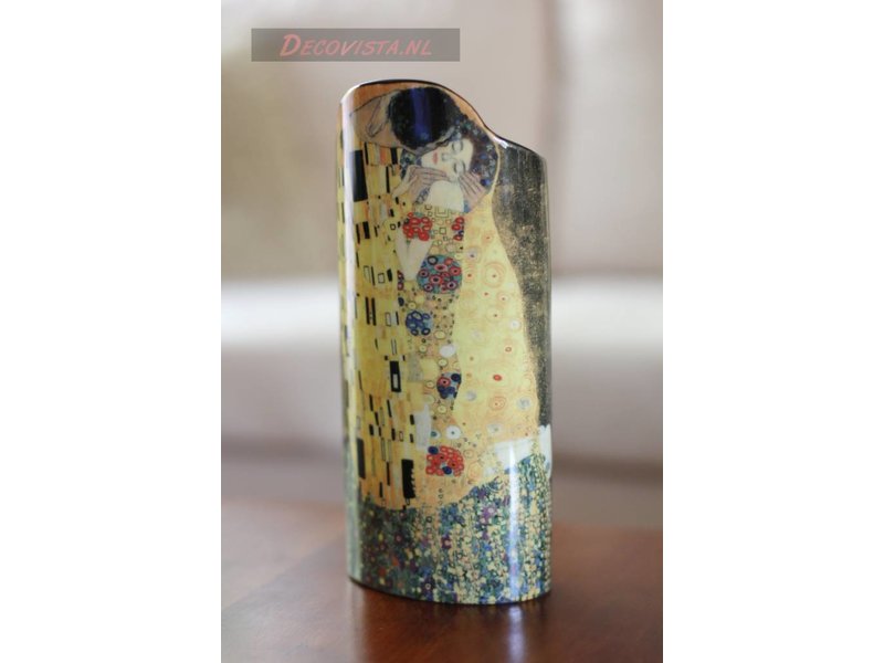 Silhouette d'Art - John Beswick Bloemenvaas - vaas - Klimt - De Kus