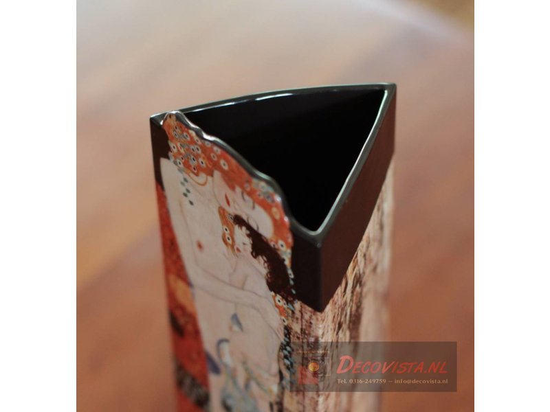 Silhouette d'Art - John Beswick Blumenvase - Klimt - Die drei Lebensalter der Frau