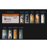 Silhouette d'Art - John Beswick Vaas De Sterrennacht van Vincent van Gogh, kunstvaas