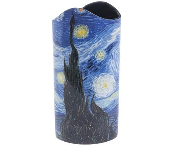 Silhouette d'Art - John Beswick Vase The Starry Night (1889)