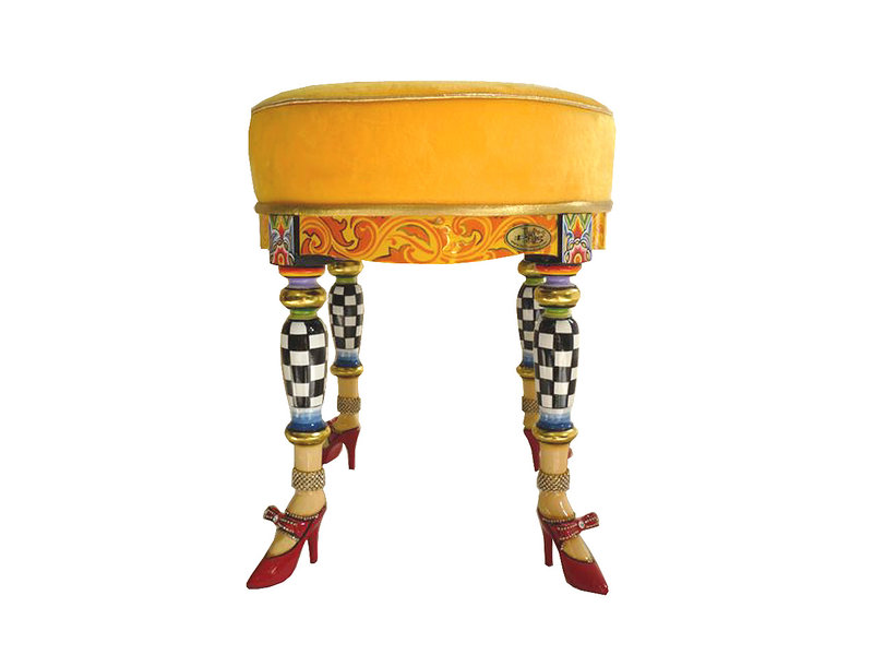 Toms Drag Krukje, poef of hocker Versailles collectie