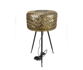 Floor lamp gold M