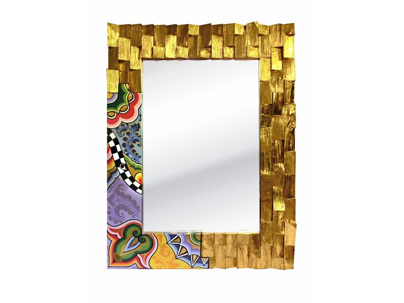 Toms Drag Mirror Golden Wood - M