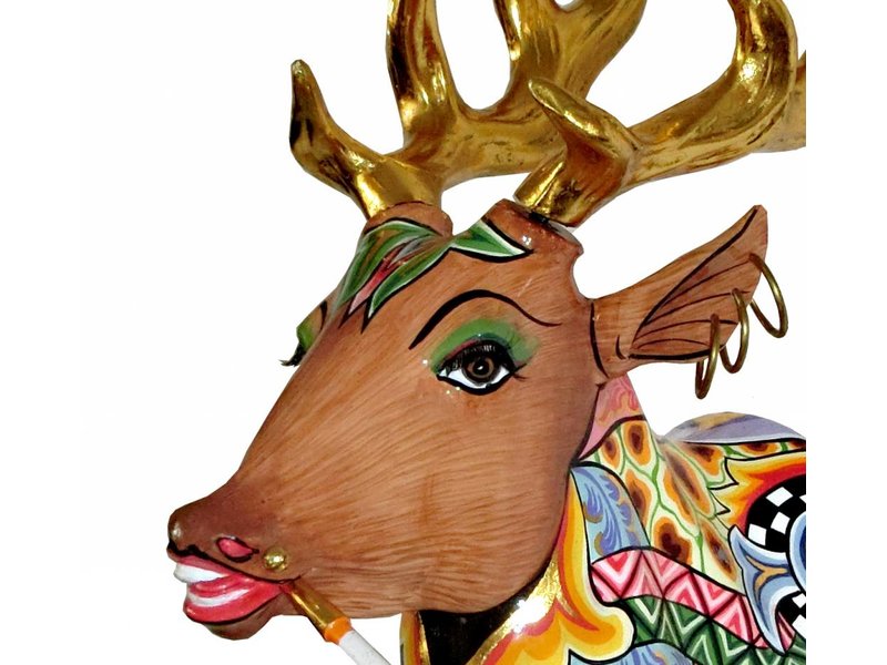 Toms Drag Alfred the deer,  wall decoration