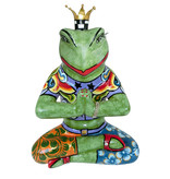 Toms Drag Yoga frog figurine Baba, Frog king