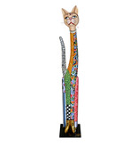 Toms Drag 145 cm hoog katten standbeeld