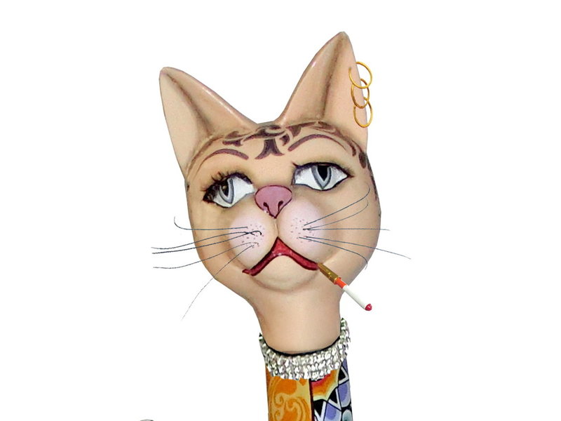 Toms Drag Groot kattenbeeld -145 cm