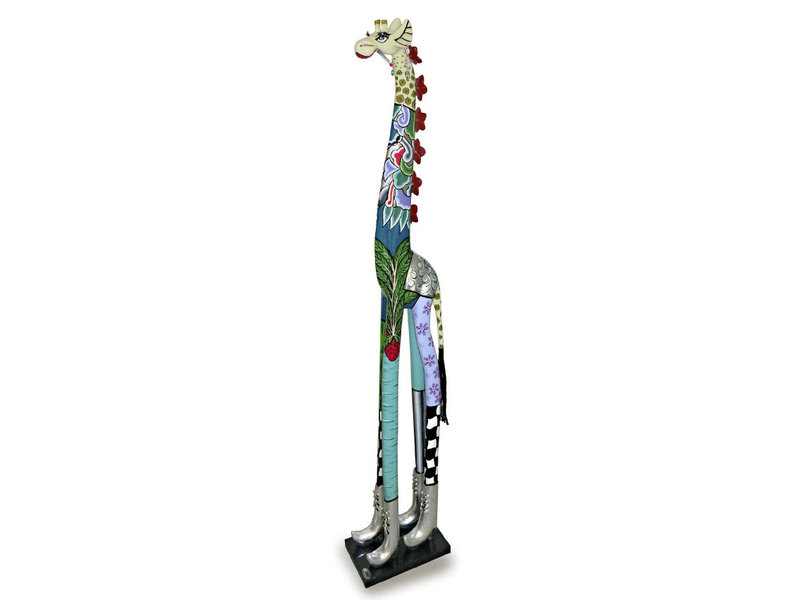 Toms Drag Roxanna Giraffe Statue XL - Silver Line